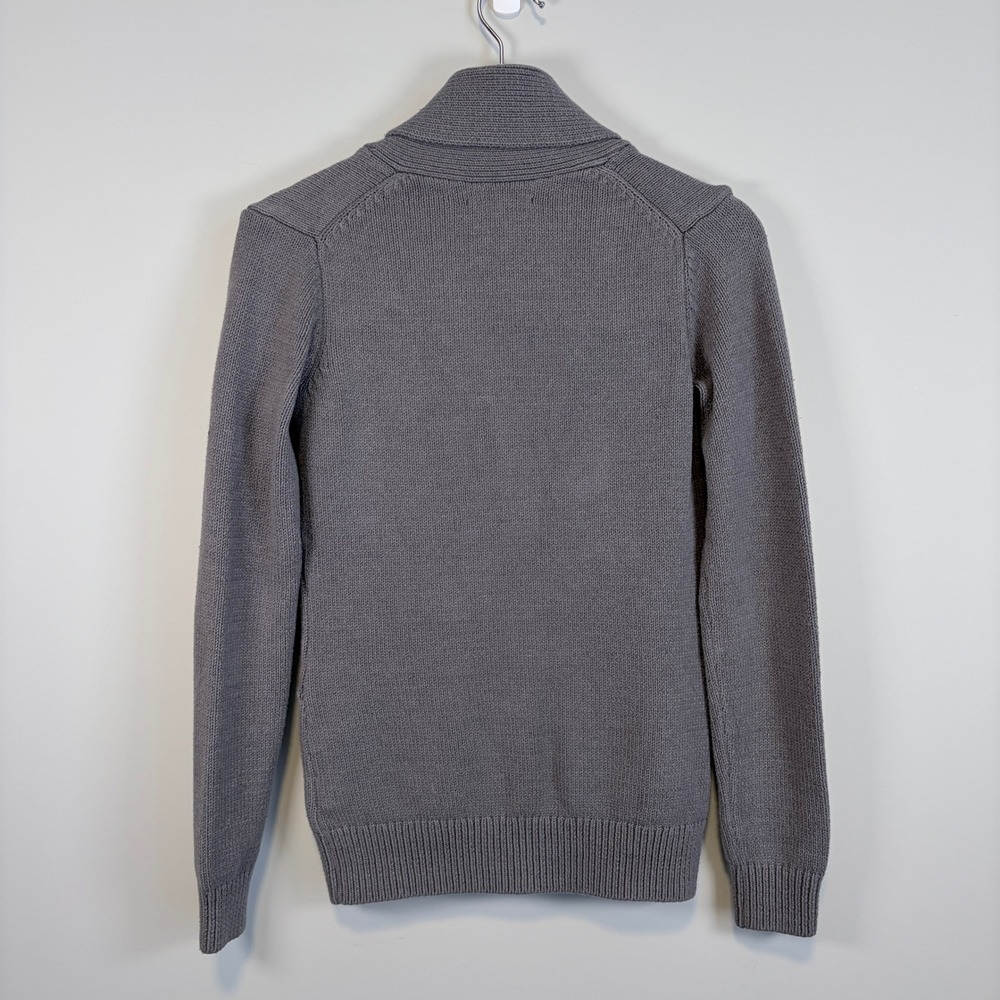 Tommy Hilfiger Cardigan Button Front Colligate Heritage Academia Gray Women's XS - Picture 9 of 13